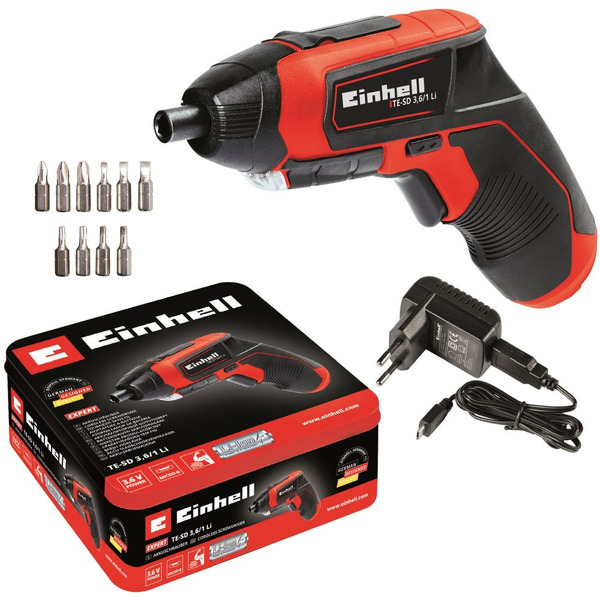 Отвертка аккумуляторная Einhell TE-SD 3,6/1 Li (4513501)