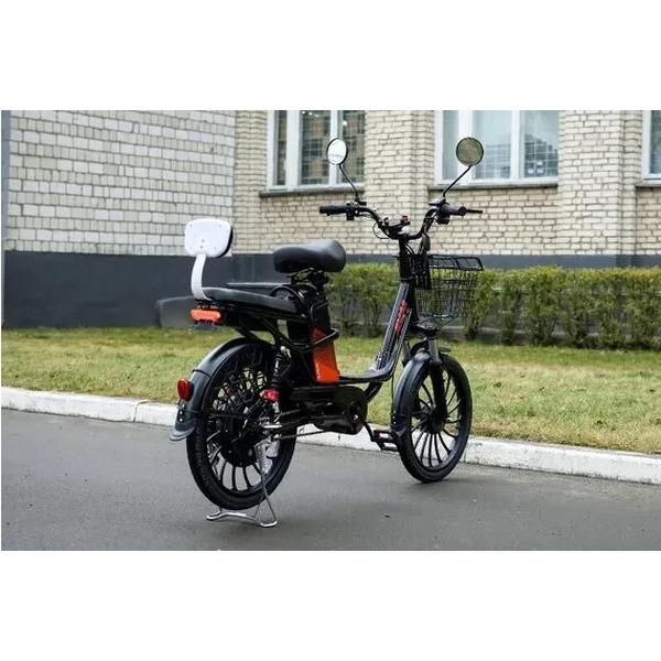 Электровелосипед AVM E-ALFA 20 Pro (черный)