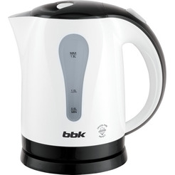 Электрочайник BBK EK1800P (белый/черный)