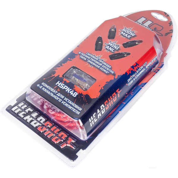 Установочный комплект для 4-х канального усилителя KICX HSPK48