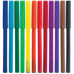 Фломастеры Пифагор 151090 (12 шт)