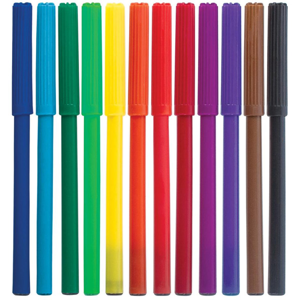 Фломастеры Пифагор 151090 (12 шт)