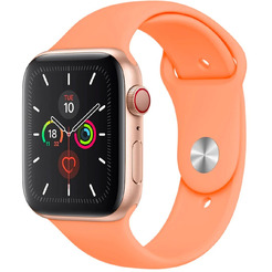 Ремешок Bingo Silicone для Apple Watch 38/40/41mm (S) персиковый