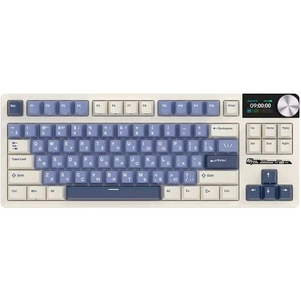 Клавиатура Royal Kludge RK S85 Horizon Blue (Beige switch)