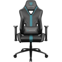 Кресло компьютерное THUNDERX3 YC3 (черный/бирюзовый)