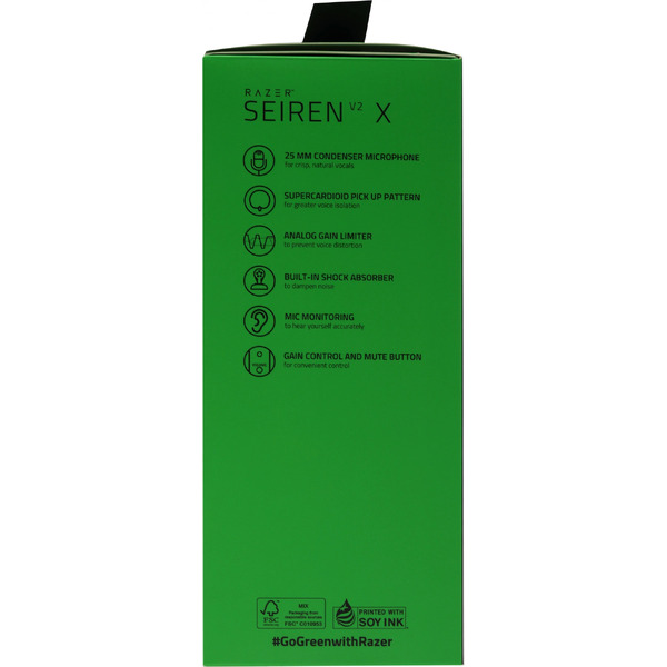 Микрофон Razer Seiren V2 X (RZ19-04050100-R3M1)