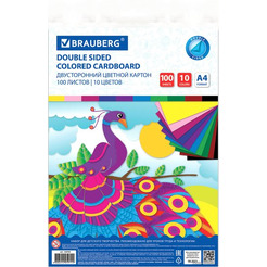 Картон цветной Brauberg 124745