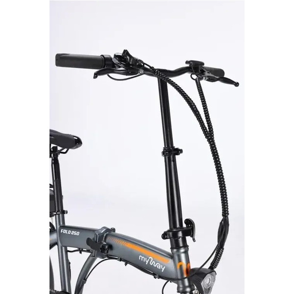 Электровелосипед MyWay Fold 250 20 (15, графитовый)