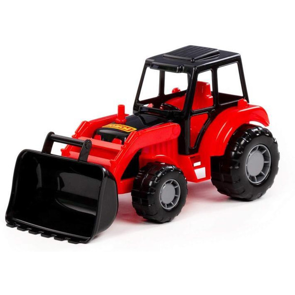 Трактор-погрузчик Полесье "Мастер" 24415 (красно-чёрный)
