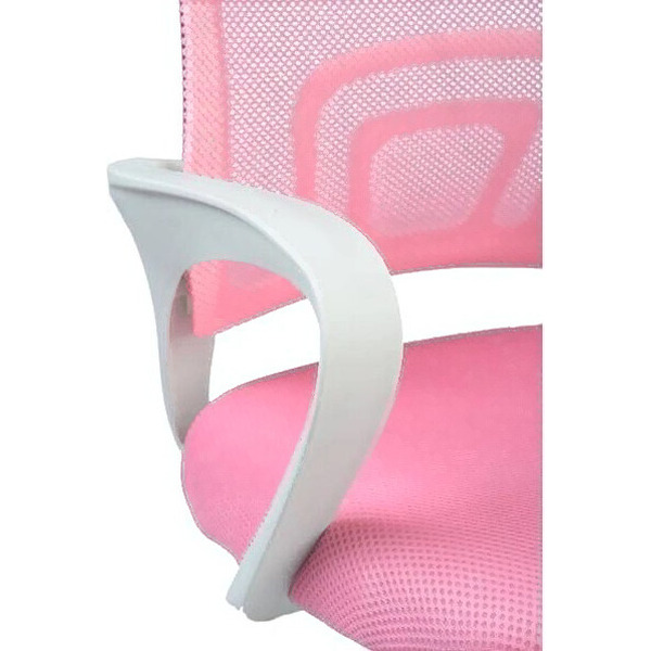 Кресло офисное King Style AT-22-2 Onta LT White (розовый)