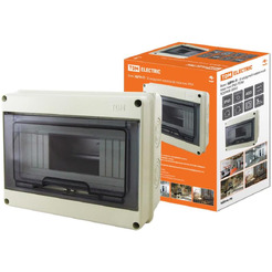 Бокс TDM ELECTRIC ЩРН-П- 8модулей IP65 SQ0908-0002