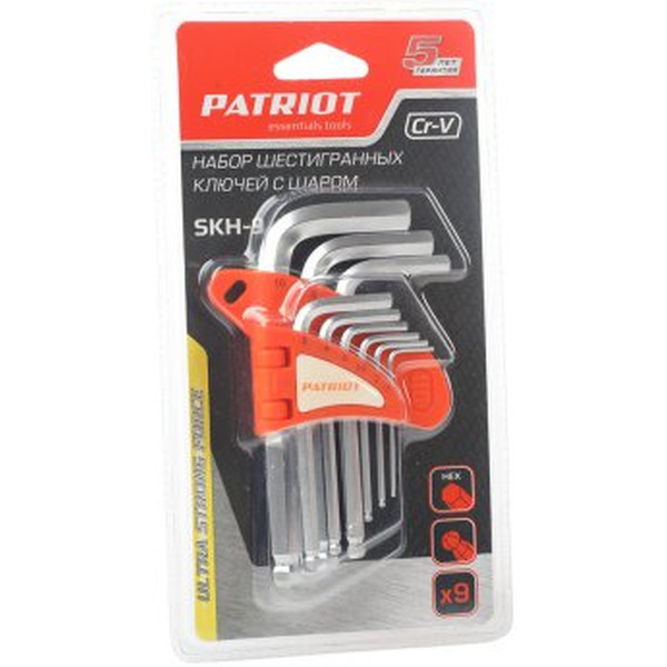 Набор ключей Patriot SKH-9 (350002003)