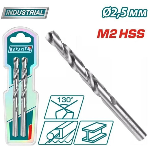Сверло Total TAC1200252 (2 шт)