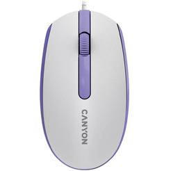Мышь Canyon M-10 (CNE-CMS10WL) бело-лавандовый