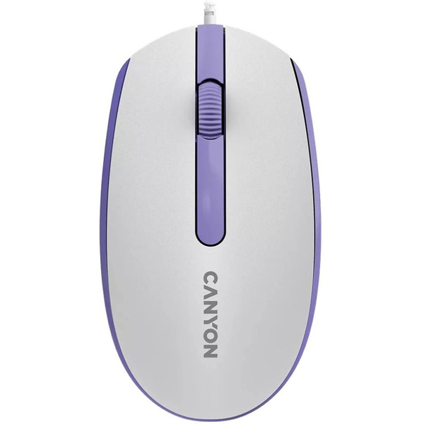 Мышь Canyon M-10 (CNE-CMS10WL) бело-лавандовый