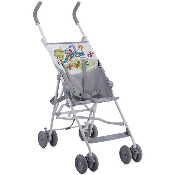 Коляска прогулочная «трость» Lorelli Flash 2017 Grey Car (10020431714)