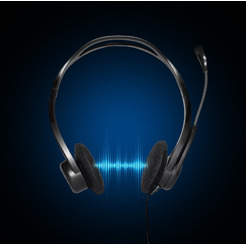 Наушники с микрофоном Logitech Headset PC 960 (981-000100)