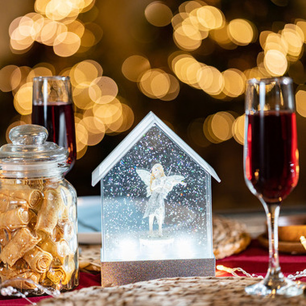 Декоративный светильник с эффектом конфети, подсветкой и мелодией NEON-NIGHT Фея 501-184