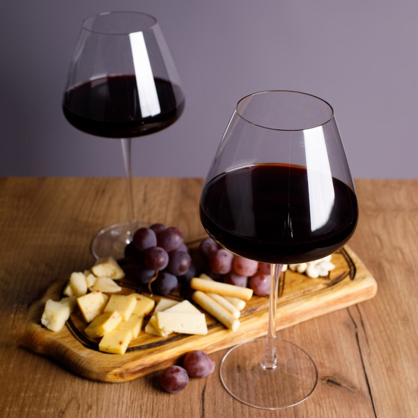 Набор бокалов для вина Makkua MR740 Wine series Crystal Elegance Red