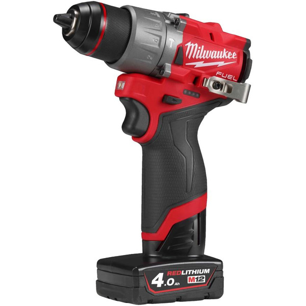 Дрель-шуруповерт Milwaukee M12 FUEL M12FPD2-402X 4933479869 (с 2-мя АКБ 4 Ач, кейс)