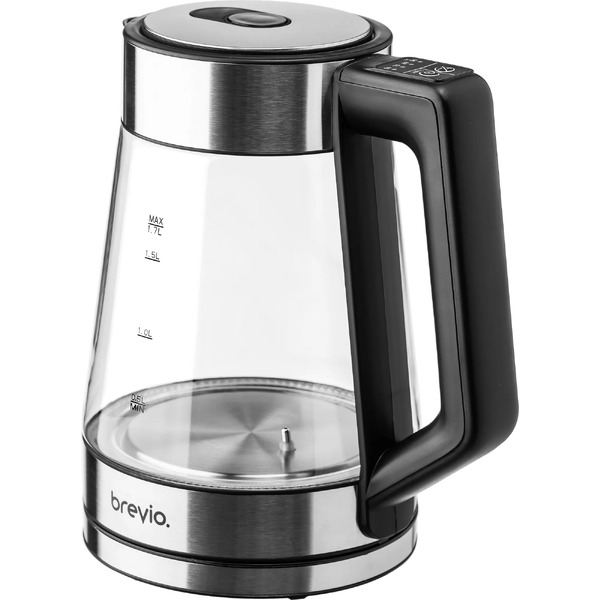 Электрочайник Brevio Glass Kettle BV8060 (черный)