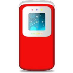 Мобильный телефон Texet TM-325 +ЗУ WC-111 (гранатовый)