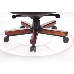 Кресло Бюрократ T-9923WALNUT (черный)