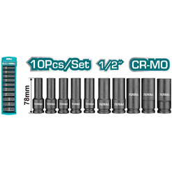 Набор головок Total THKISD12102L