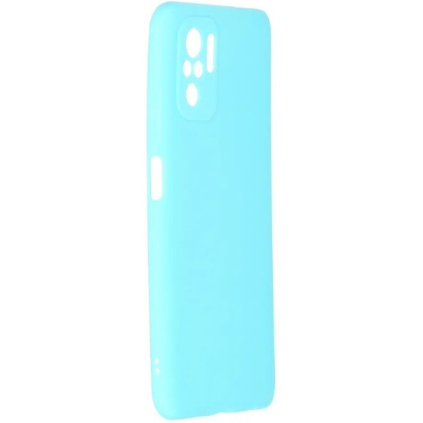 Накладка Case Matte Lux для Xiaomi Redmi Note 10 (4G) / Redmi Note 10S (голубой)