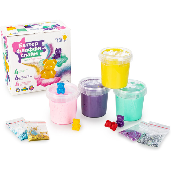 Игрушка-антистресс GENIO KIDS-ART Мялка-жмялка LIZ37