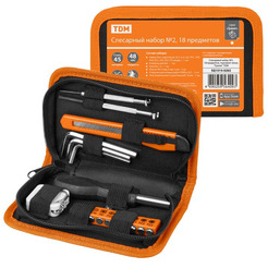 Слесарный набор TDM Electric SQ1014-0202 (18 предметов)