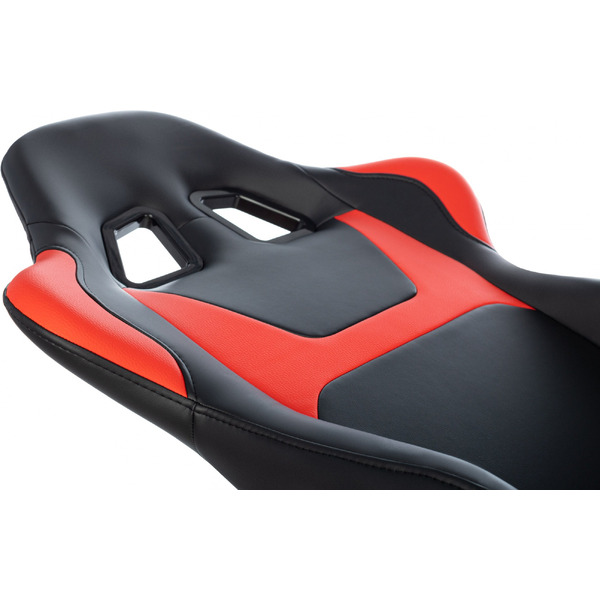 Кресло Zombie Game Penta (черный/красный)