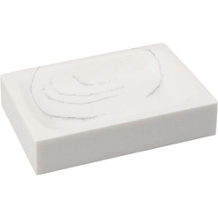 Набор аксессуаров для ванной Perfecto Linea Marble 35-000105 (белый)