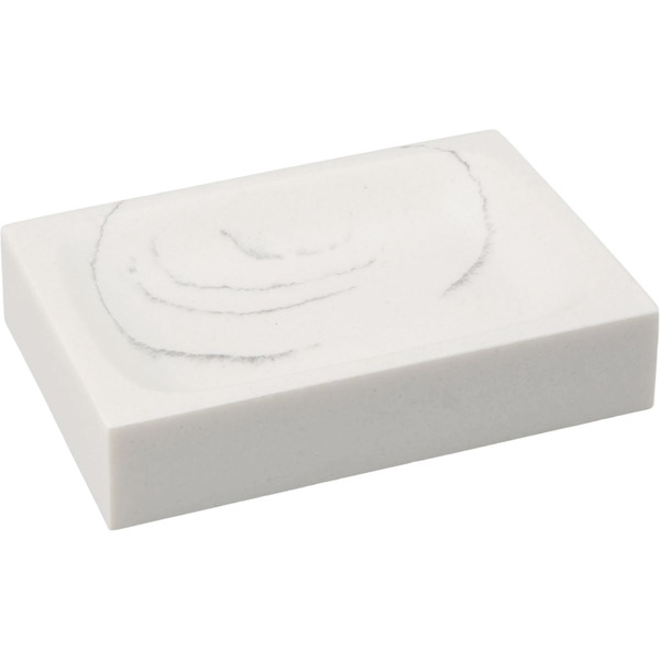 Набор аксессуаров для ванной Perfecto Linea Marble 35-000105 (белый)