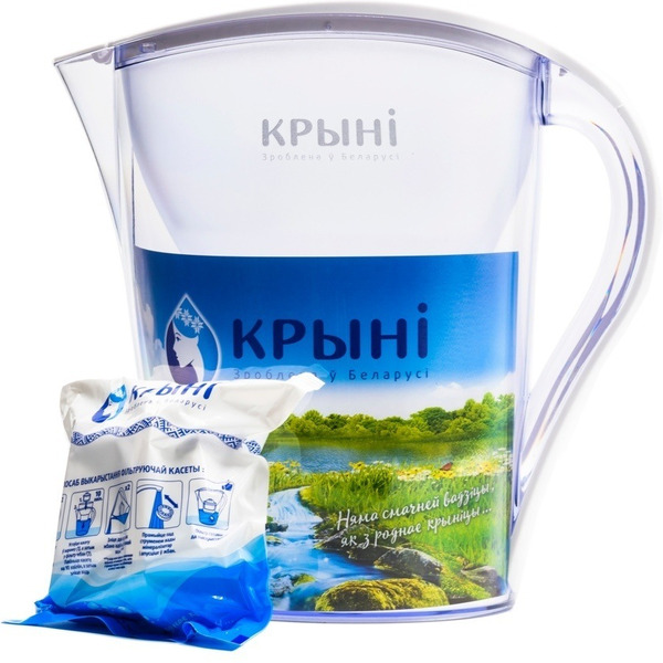 Кувшин КРЫНI Вадавiта (белый)