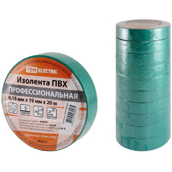 Изолента TDM ELECTRIC SQ0526-0064 (зеленый)