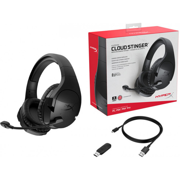 Гарнитура HyperX Cloud Stinger Wireless (HX-HSCSW2-BK/WW)