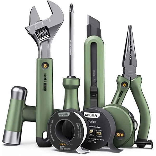 Набор инструментов Deli EHT0008L (8 предметов)