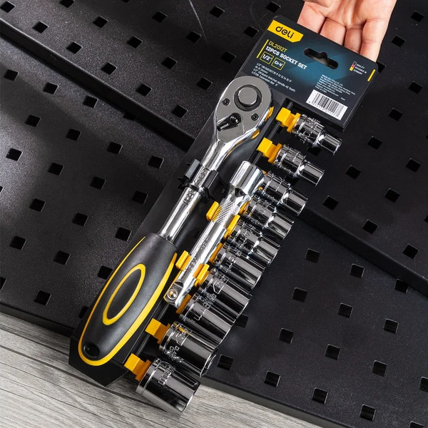 Набор торцевых головок Deli EDL0012T