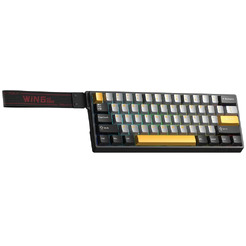 Клавиатура AULA WIN60HE MAX Gray-Black-Orange