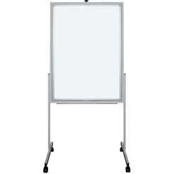 Флипчарт Silwerhof Daily лак 70x100см на роликах белый вращающаяся
