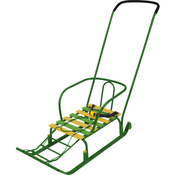 Санки детские Ника Тимка 5 Юниор Комфорт (зеленый)