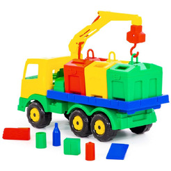 Грузовик Полесье Престиж автомобиль-контейнеровоз 44181