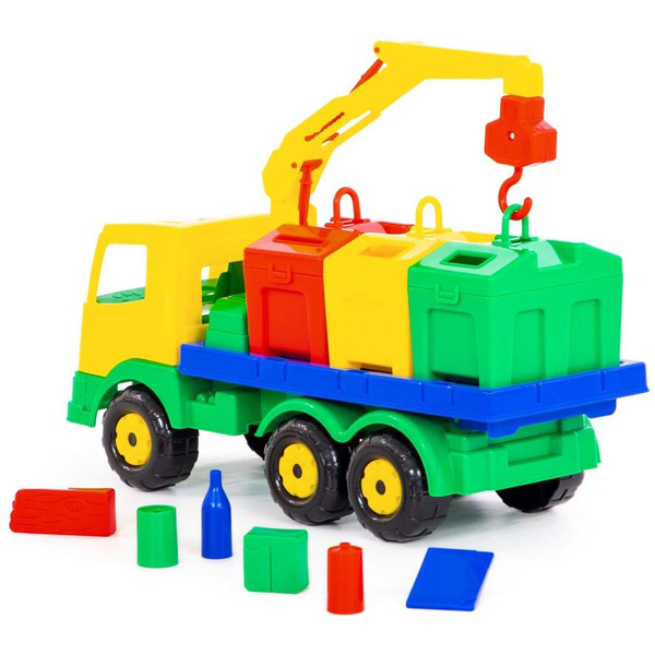 Грузовик Полесье Престиж автомобиль-контейнеровоз 44181