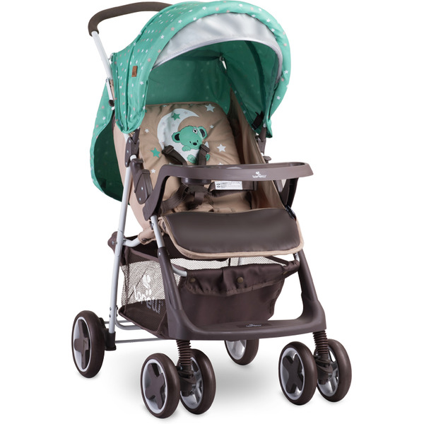 Коляска LORELLI Terra Green Beige Moon Bear
