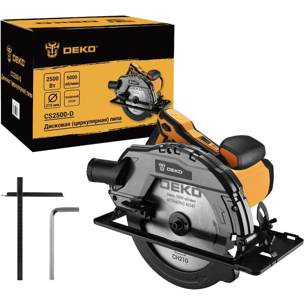 Дисковая (циркулярная) пила DEKO CS2500-D 083-1102