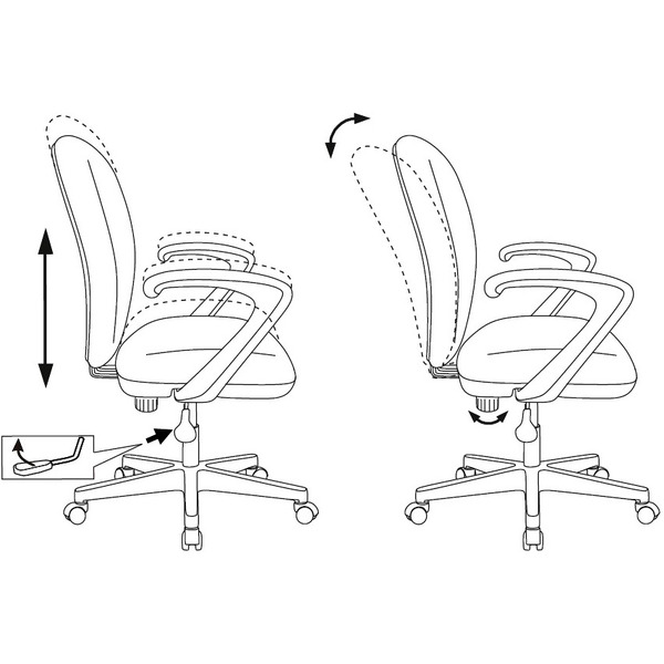 Кресло Бюрократ KD-W10AXSN/STICK-PK (розовый)