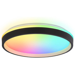 Потолочный светодиодный светильник Ambrella Orbital FZ610 BK/GD (черный/золото)