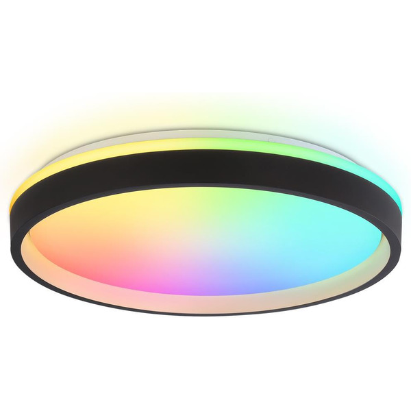 Потолочный светодиодный светильник Ambrella Orbital FZ610 BK/GD (черный/золото)