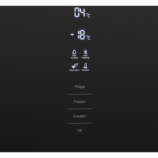 Холодильник MAUNFELD MFF200NFB Inverter